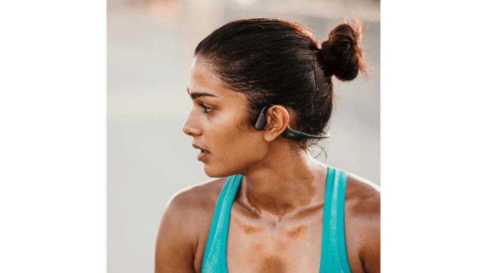 Shokz Openrun Mini Bone Conduction Open-Ear Endurance Headphones, Black, S803-MN-BK-US