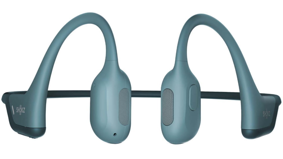 Shokz Openrun Pro Premium Bone Conduction Open-Ear Sport Headphones, Blue, S810-ST-BL-US