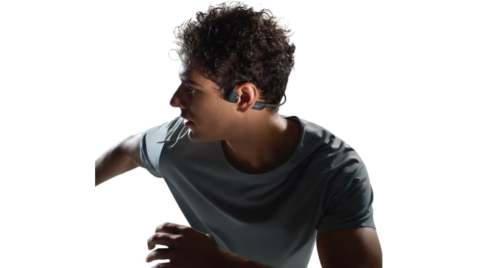 Shokz OpenRun Pro2 Headphones, Black, Regular, S820-ST-BK-US