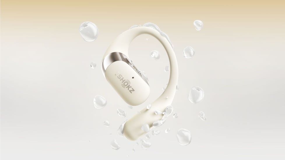 Shokz Two Headphone, Beige, Standard, T920-ST-BG-US