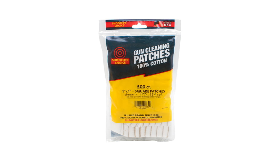 Shooters Choice Square Cleaning Patches