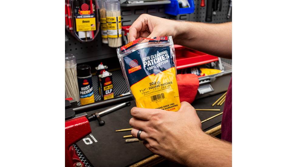 Shooters Choice Square Cleaning Patches