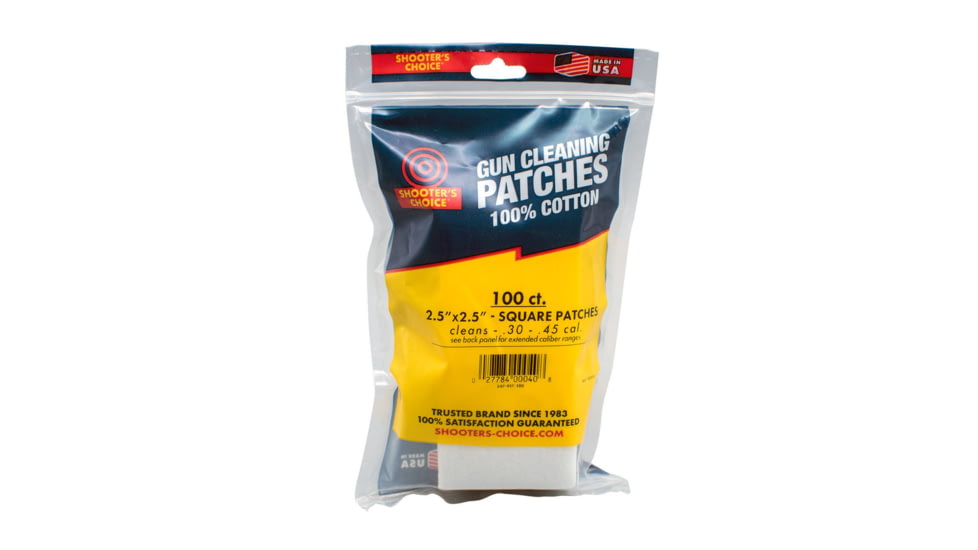 Shooters Choice Square Cleaning Patches