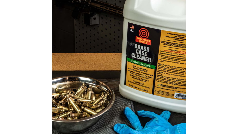 Shooters Choice Brass Case Cleaner, 1 gal, SHF-BCC128
