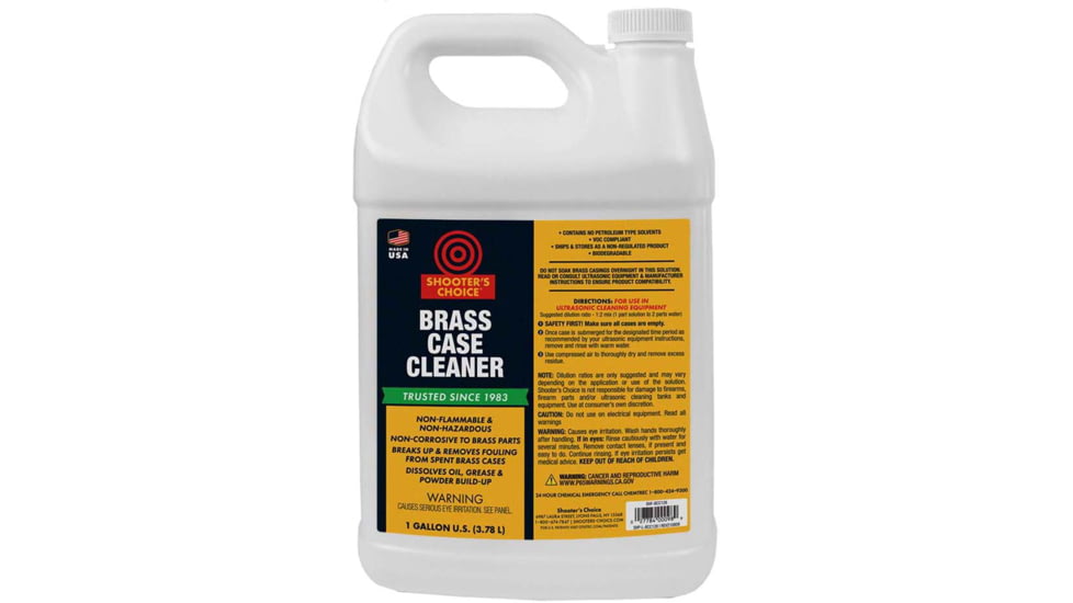Shooter's Choice Brass Case Cleaner, 1 Gallon, SHF-BCC128