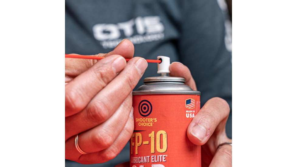 Shooters Choice FP-10 Lubricant Elite Aerosol, 4 oz, Black, SHF-904-A-FPL