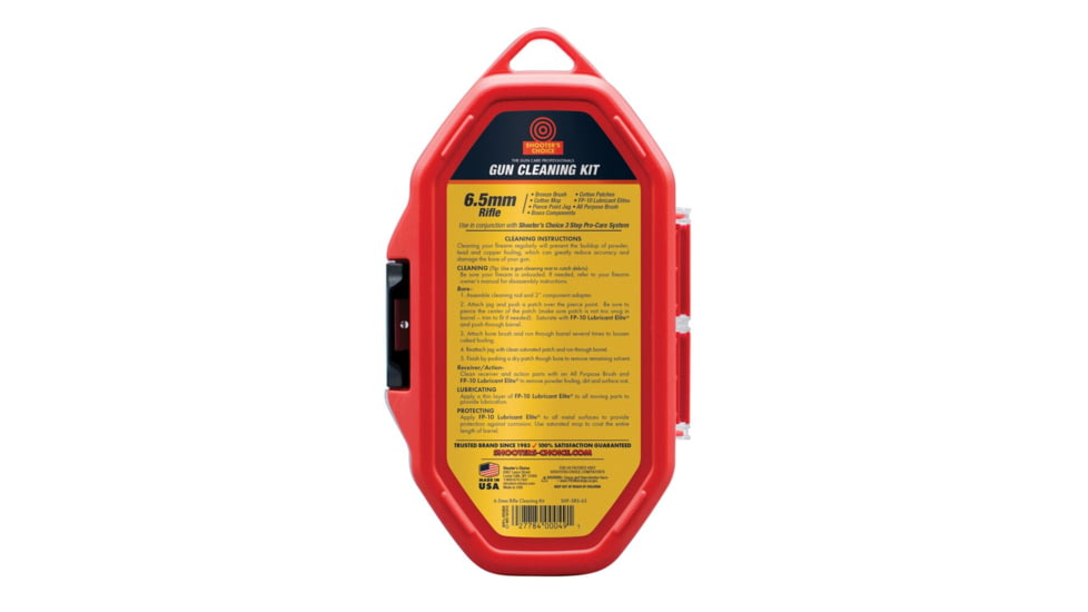 Shooters Choice Rifle Gun Cleaning Kit, 6.5MM, SHF-SRS-65