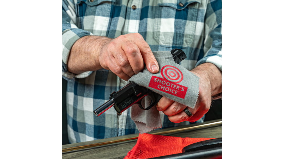 Shooters Choice Silicone Gun Cloth, Black, SHF-3503