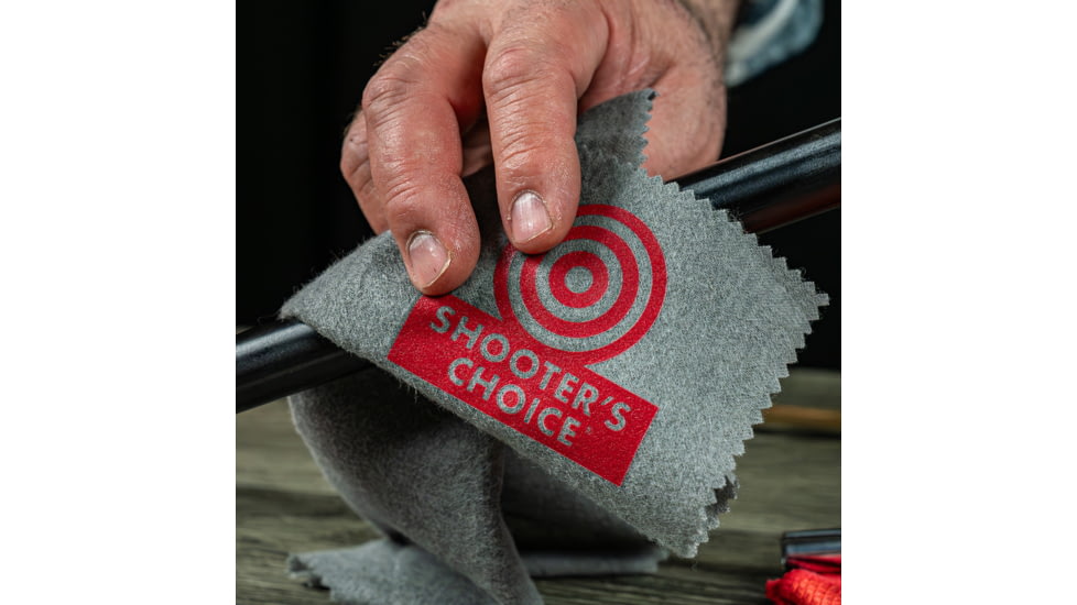Shooters Choice Silicone Gun Cloth, Black, SHF-3503