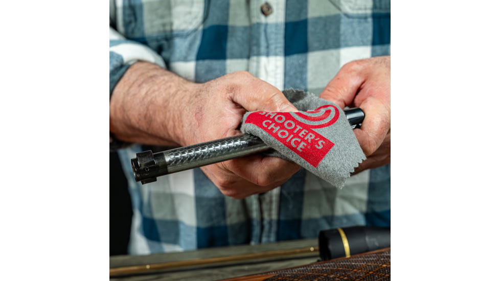 Shooters Choice Silicone Gun Cloth, Black, SHF-3503