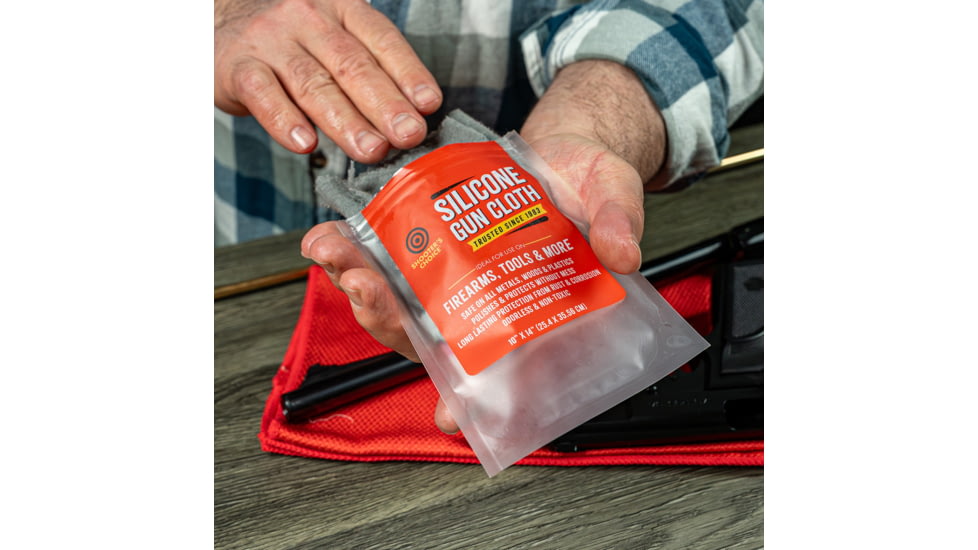 Shooters Choice Silicone Gun Cloth, Black, SHF-3503