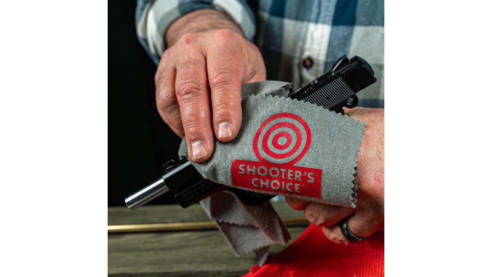 Shooters Choice Silicone Gun Cloth, Black, SHF-3503