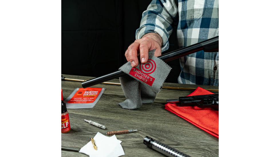 Shooters Choice Silicone Gun Cloth, Black, SHF-3503