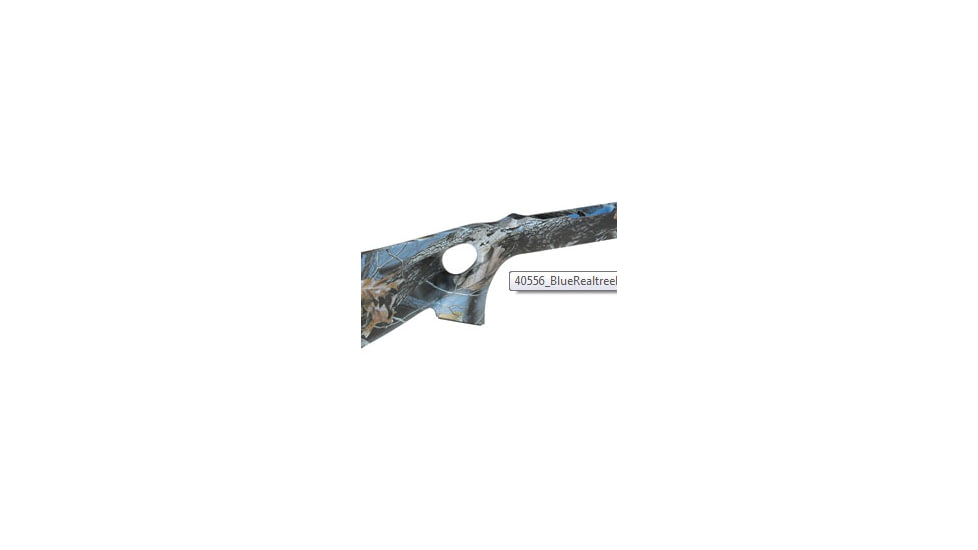 Shooters Ridge Ruger 10/22 .22lr .920 Thumbhole Stock, Blue Hardwoods Camo, 40556