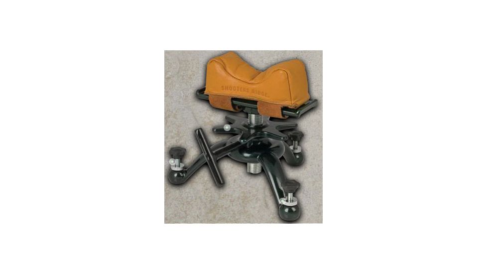Shooters Ridge Tri-Stance Gun Rest with Leather Sand Bag