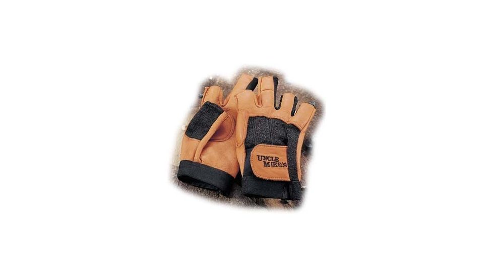 Uncle Mike's Shooting gloves, open finger style