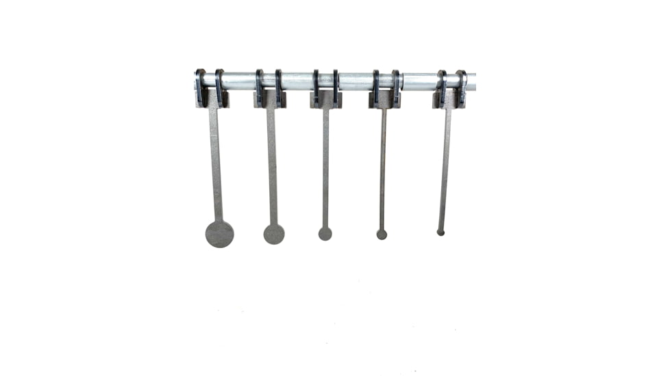 Shootsteel .5/.75/1/1.5/2in Rimfire KYL Rack, Gray, One Size, 1393554915375