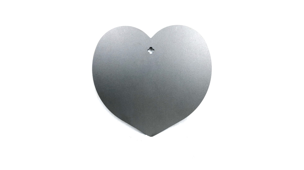 Shootsteel Inc. Evil RoyAR Deck of Cards - 3/8" AR550 Heart Steel Target, 1212316319791