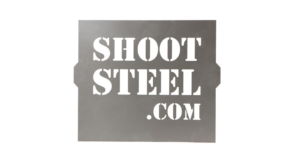 Shootsteel Shoot Steel Logo Stencil, Gray, One Size, 11924822148