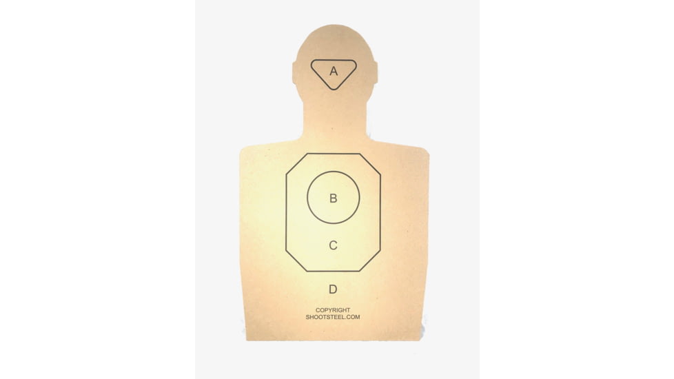 Shootsteel Inc. ShootSteel.com Training Targets - Pack of 25, 675426369583