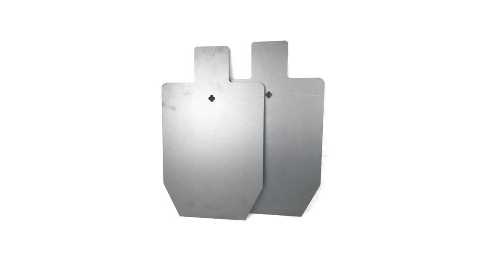 Shootsteel Surplus 1/2in AR500 Target Bundle, Static Target Only, Gray, 12x20 inch, 11061826244