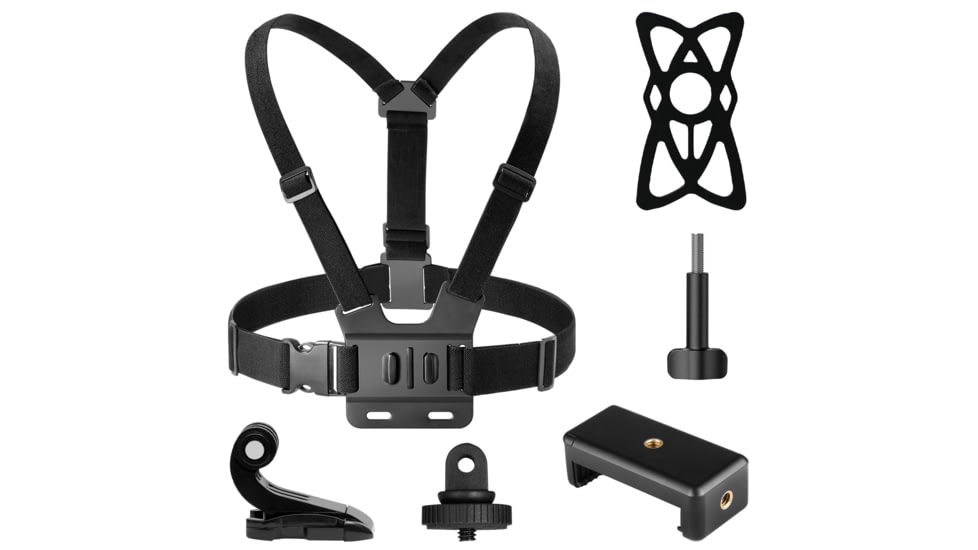 Shop-Akaso AKASO 6 in 1 Chest Strap, SYAC0009-BK-01