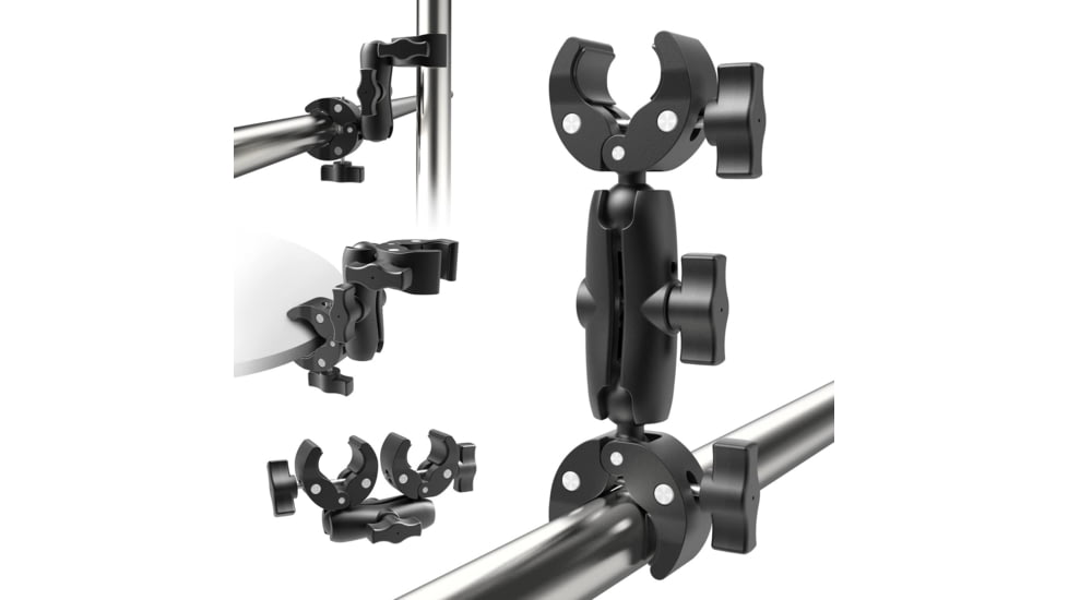 Shop-Akaso Dual-Ball Crab Clamp Handlebar Mount, SYAC0145-BK
