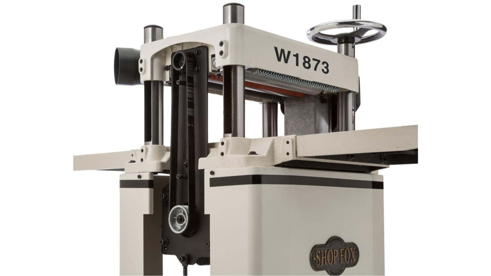 Shop Fox 15in 3 HP motor and 5200 RPM Fixed-Table Planer, W1873