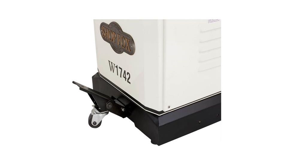 Shop Fox 3 HP 15in Planer, with Cast Iron Wings &amp; Mobile Base W1742
