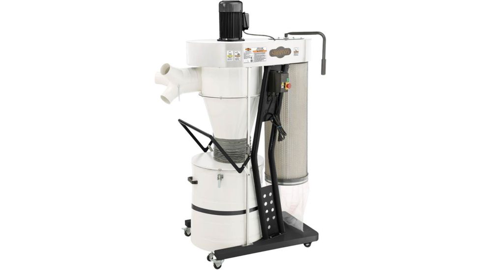 Shop Fox 3 HP Portable Cyclone Dust Collector, W1869