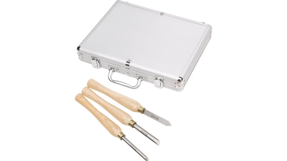 Shop Fox 3 pc. HSS Lathe Chisel Set D3782