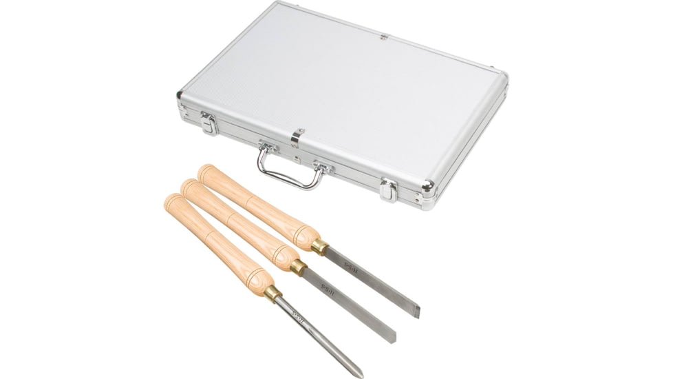 Shop Fox 3 pc. HSS Lathe Chisel Set D3785