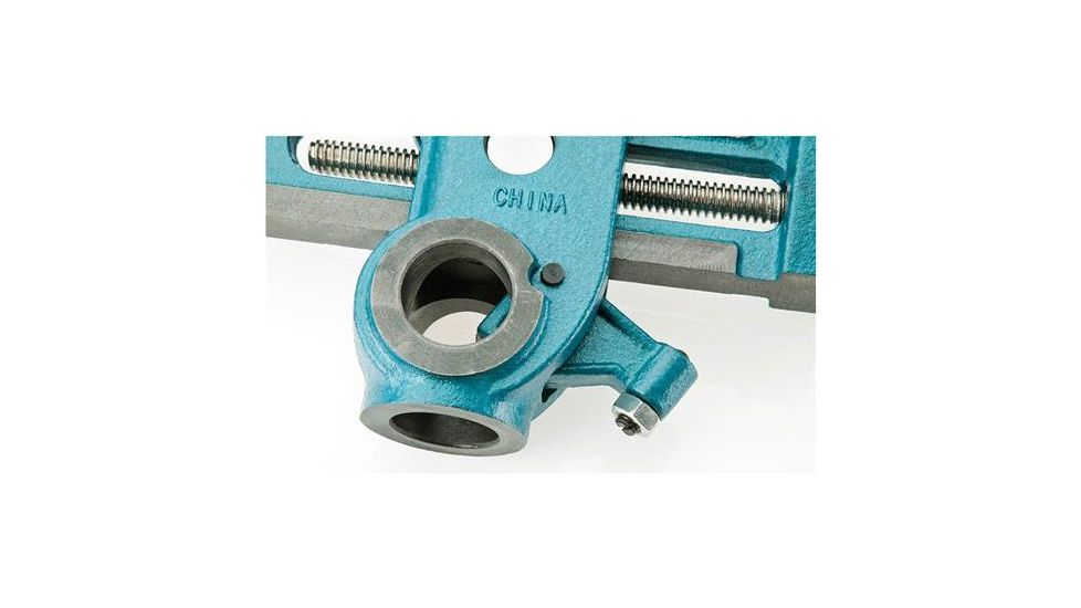 Shop Fox 360-Degree Swivel Parrot Vise, 4.75 in. Capacity, 3-1/2 in. x 2-1/8 in. Jaws D3125