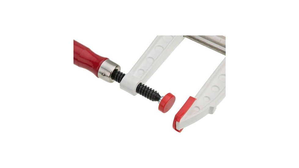 Shop Fox 4-3/8 in. Throat- Depth Long Reach Bar Clamp, Heavy Duty, 36in. Capacity D2919