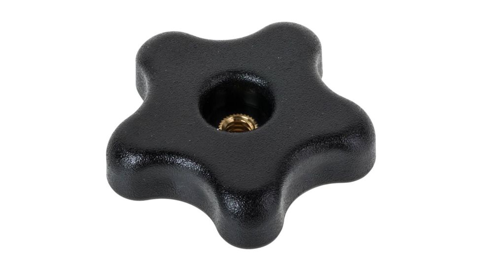 Shop Fox 5-Prong Knob 20 TPI, 2-1/4in DIA, ABS Polypropylene, D4848