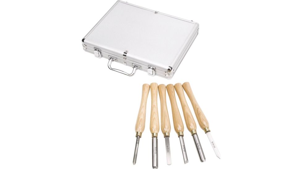 Shop Fox 6 pc. HSS Lathe Chisel Set D3783