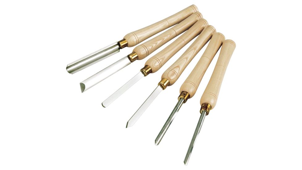 Shop Fox 6 pc. HSS Lathe Chisel Set D3787