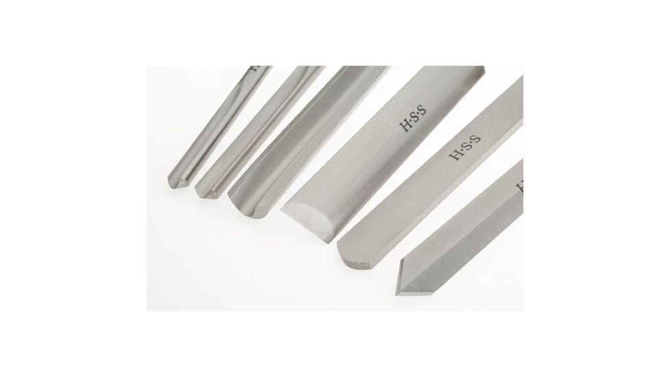 Shop Fox 6 pc. HSS Lathe Chisel Set D3789