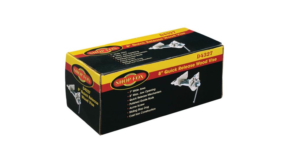 Shop Fox 7in Quick Release Wood Vise D4327