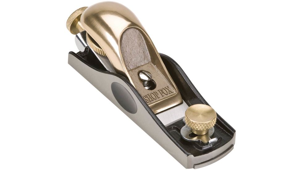 Shop Fox Adjustable Block Plane 1-3/8in Blade D3831