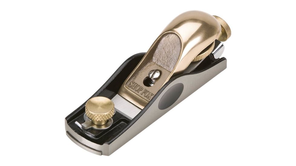 Shop Fox Adjustable Block Plane 1-3/8in Blade D3831
