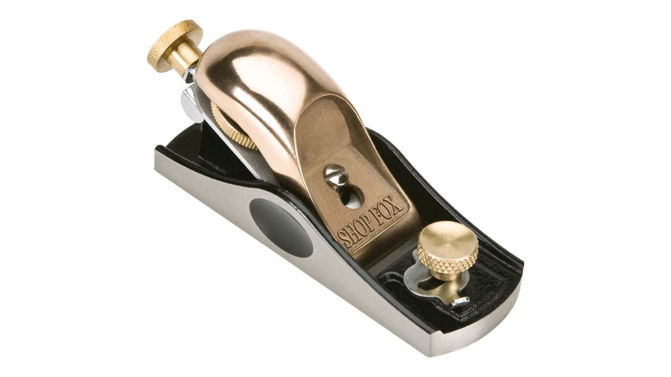 Shop Fox Adjustable Block Plane 1-5/8in Blade D3832