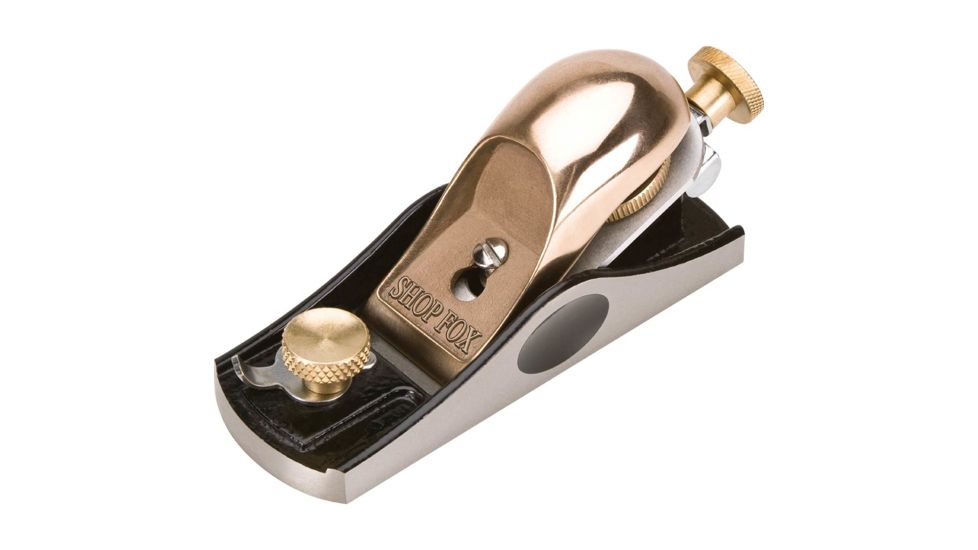 Shop Fox Adjustable Block Plane 1-5/8in Blade D3832