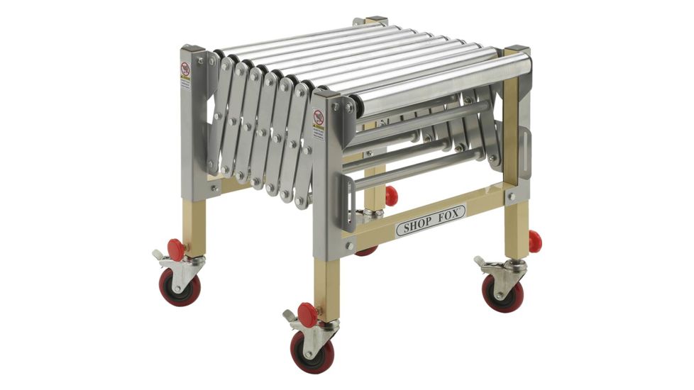 Shop Fox Adjustable Roller Stand W1732