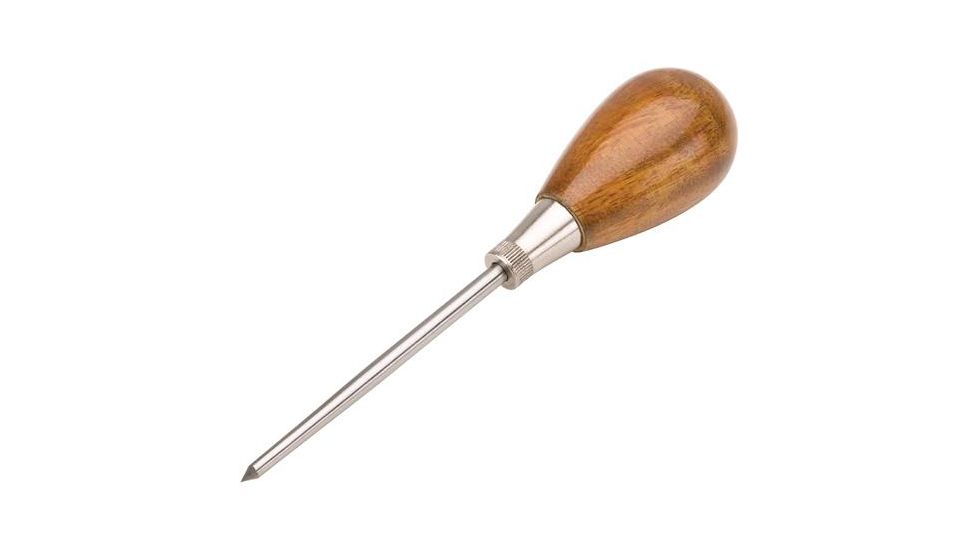 Shop Fox Hardwood Handle Scratch Awl, 6-5/8 in. Overall D3833