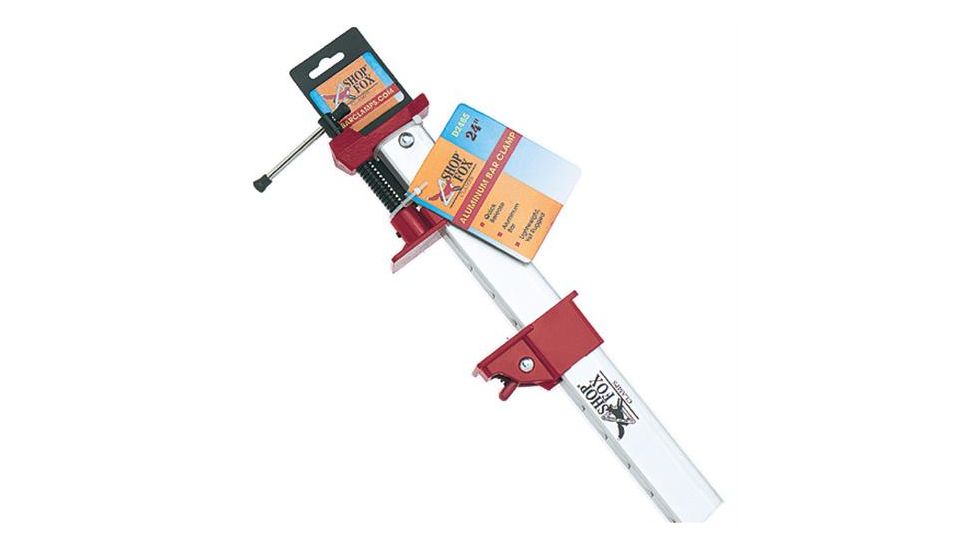 Shop Fox Lightweight Aluminum Bar Clamp, 24in. D2465