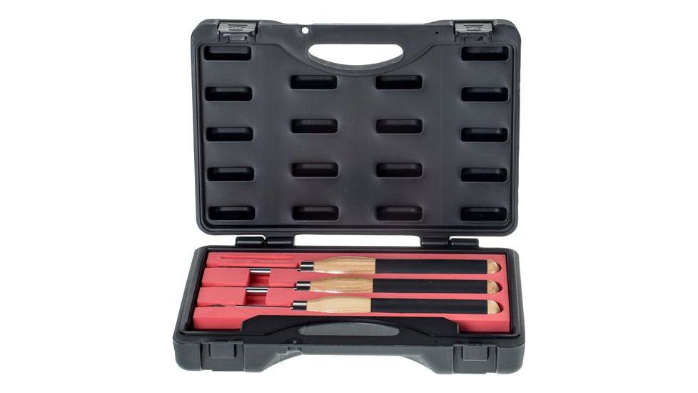 Shop Fox Mini Turning Tool, Carbide-Tipped, Set of 3 Pcs, D4442