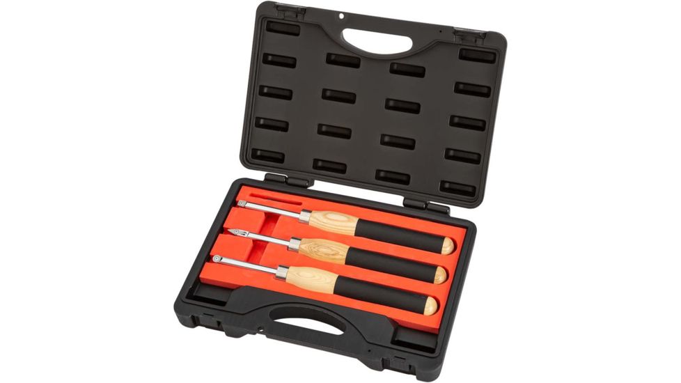Shop Fox Mini Turning Tool, Carbide-Tipped, Set of 3 Pcs, D4442