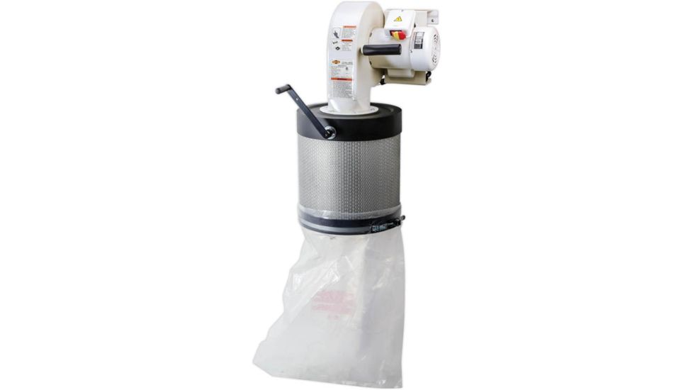 Shop Fox Wall-Mount Dust Collector, with Canister Filter W1844