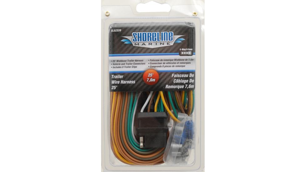 Shoreline Marine 4-Way Trailer Wiring Kits 052339